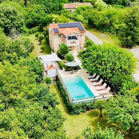 Wellness House Oliva With Heated Salt Water Pool, Sauna & Jakuzzi Labin  Exteriör bild