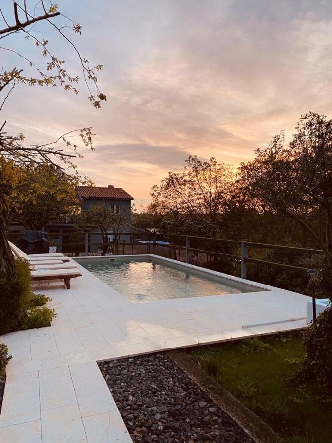 Wellness House Oliva With Heated Salt Water Pool, Sauna & Jakuzzi Labin  Exteriör bild