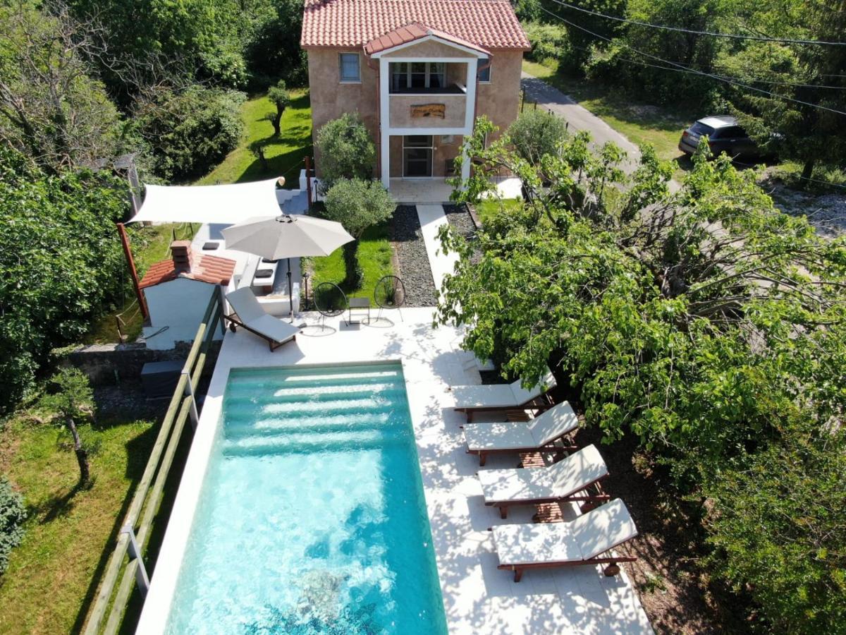 Wellness House Oliva With Heated Salt Water Pool, Sauna & Jakuzzi Labin  Exteriör bild
