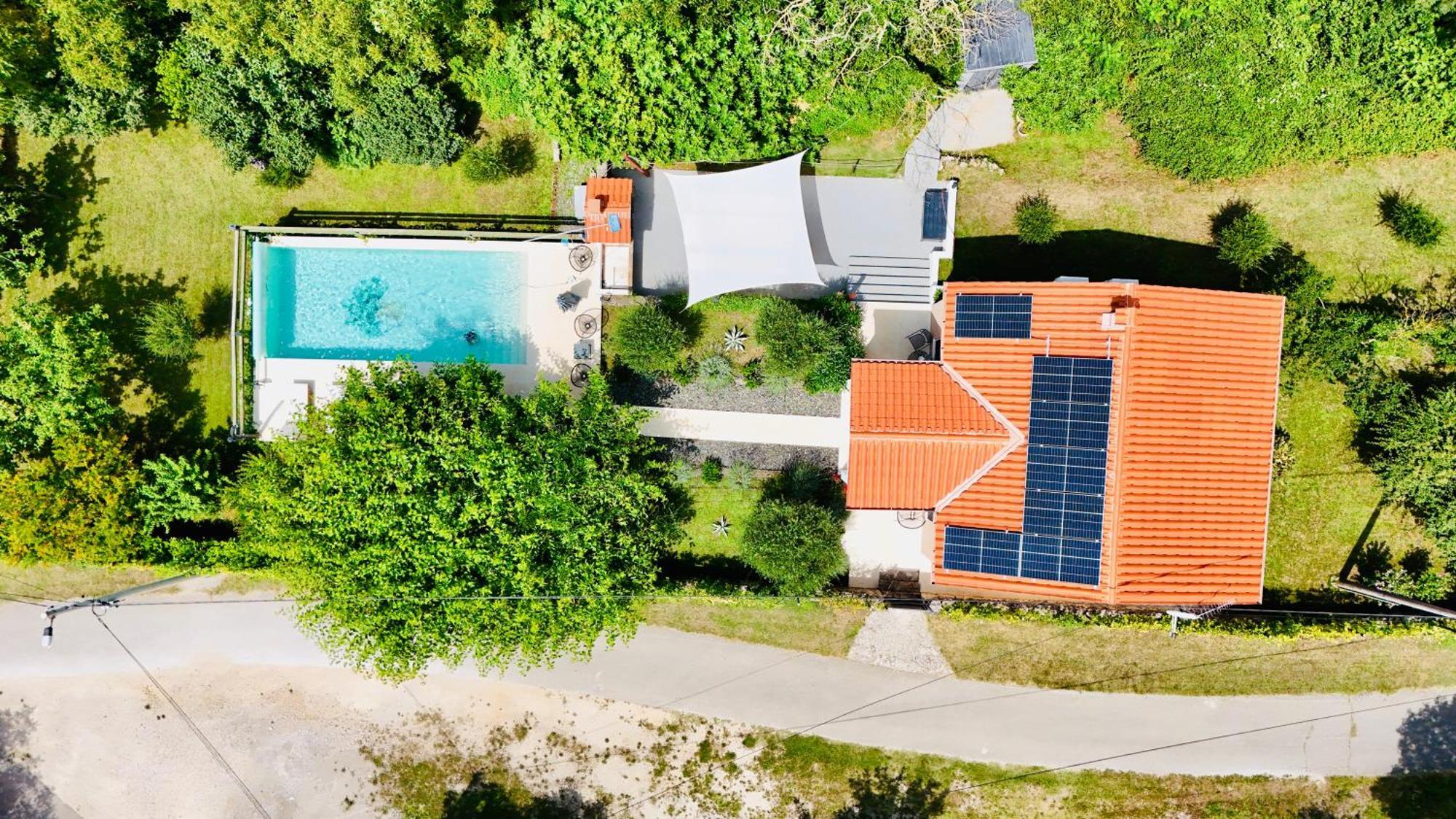 Wellness House Oliva With Heated Salt Water Pool, Sauna & Jakuzzi Labin  Exteriör bild